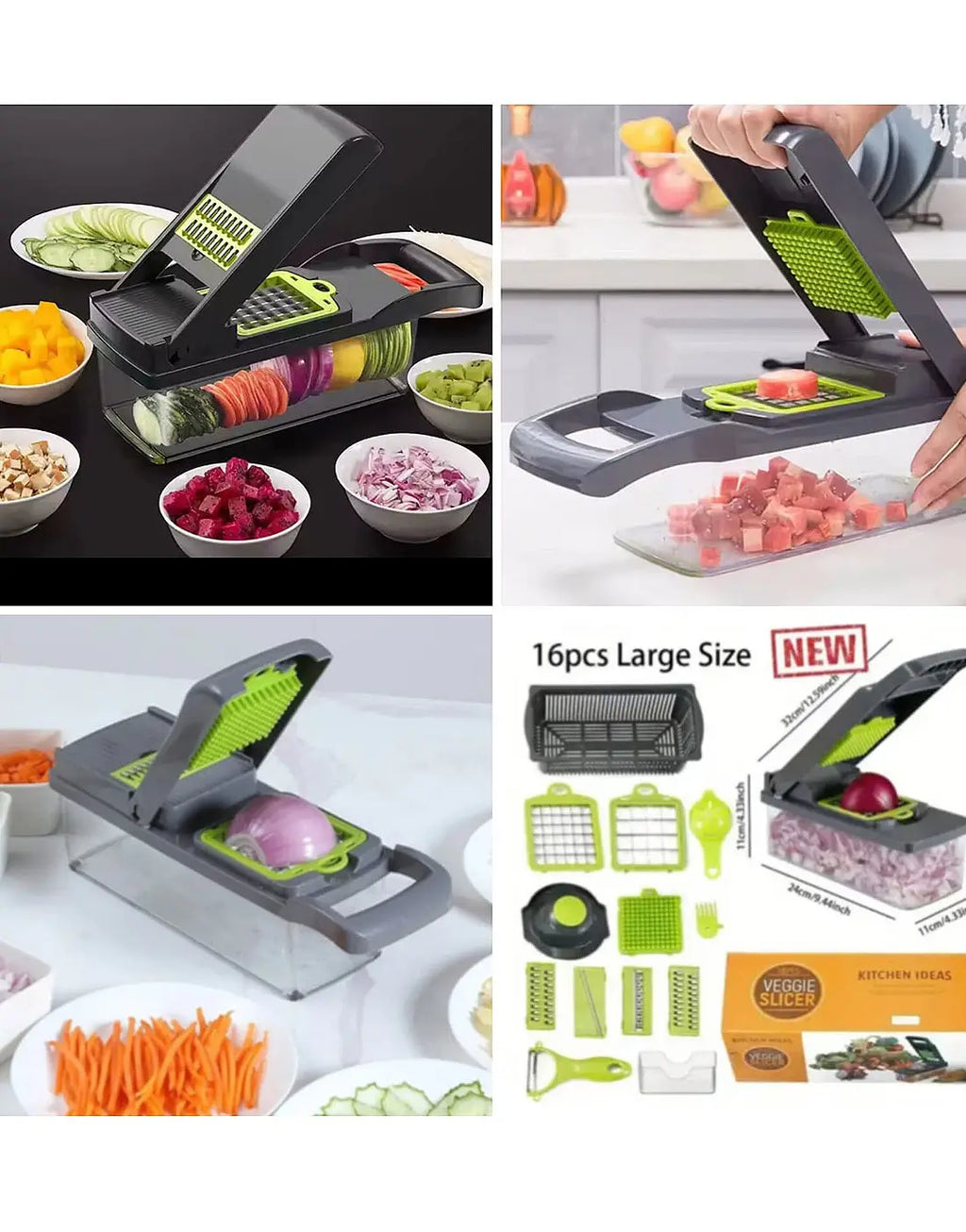 Vegetable Cutter Chopper and Slicer
