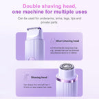 Double-Head Electric Shaver for Women – Waterproof Wet & Dry Hair Remover | Emiravaly UAE