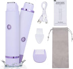 Double-Head Electric Shaver for Women – Waterproof Wet & Dry Hair Remover | Emiravaly UAE