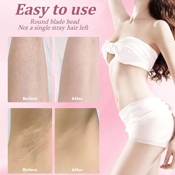 Double-Head Electric Shaver for Women – Waterproof Wet & Dry Hair Remover | Emiravaly UAE