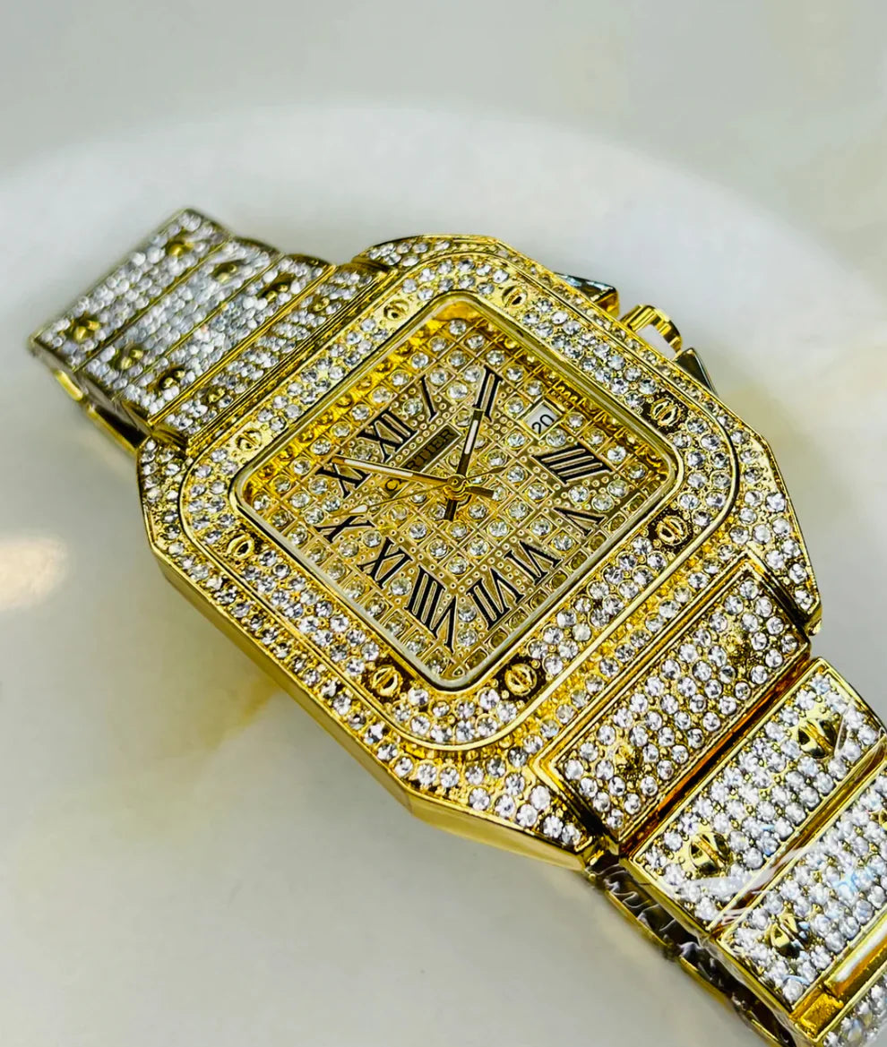 Luxury Women's Gold Watch – Elegant & Stylish Timepiece for Her | Emiravaly UAE