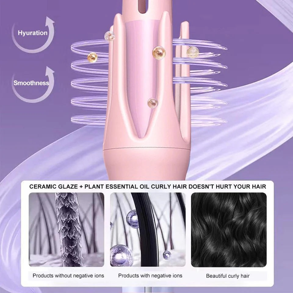 Automatic Curling Iron – Heat Styling Wand for Women | Emiravaly