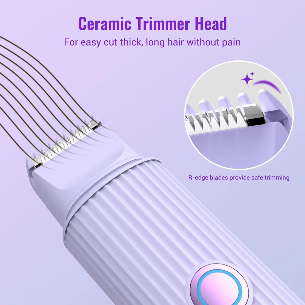 Double-Head Electric Shaver for Women emiravaly uae