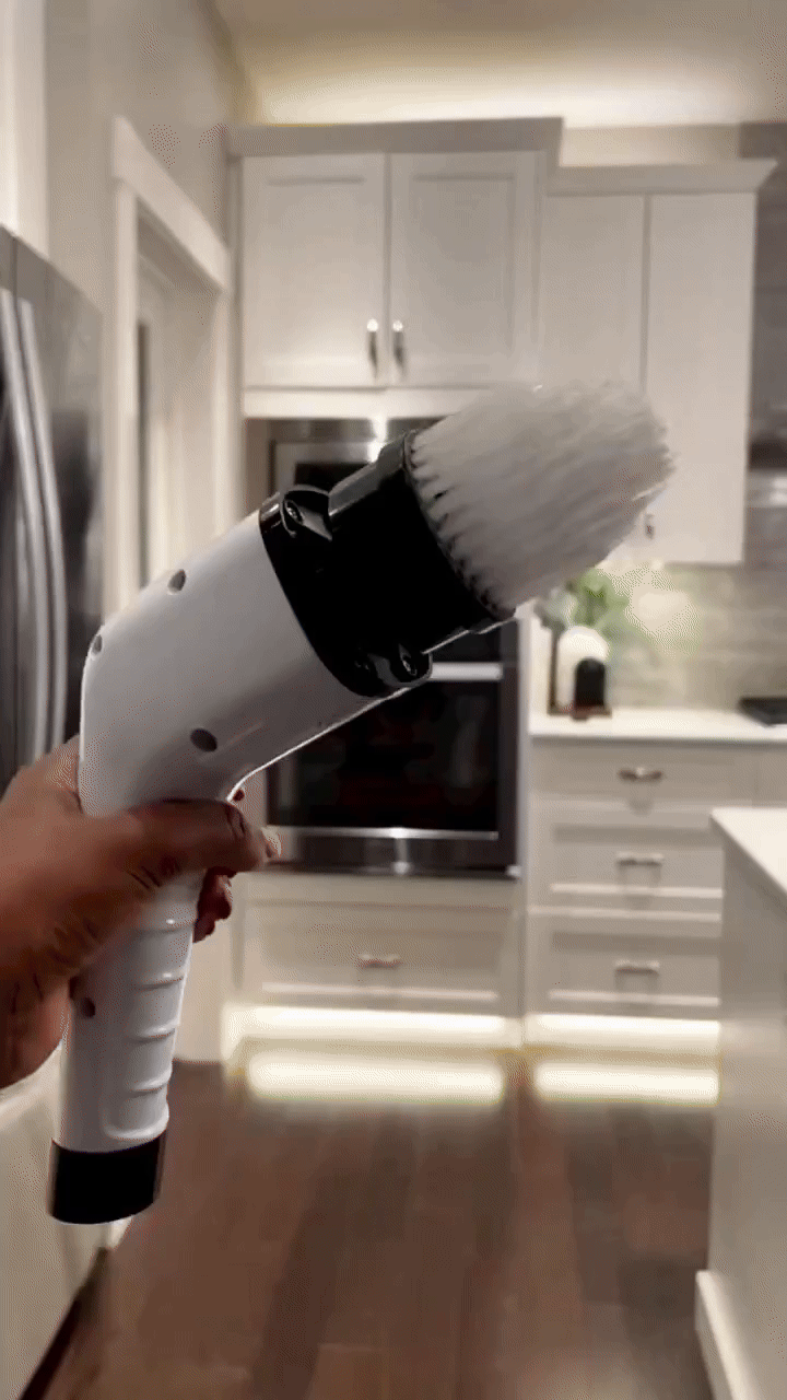 Electric Cleaning Brush JY-6010 – Powerful Spin Scrubber for Home & Kitchen