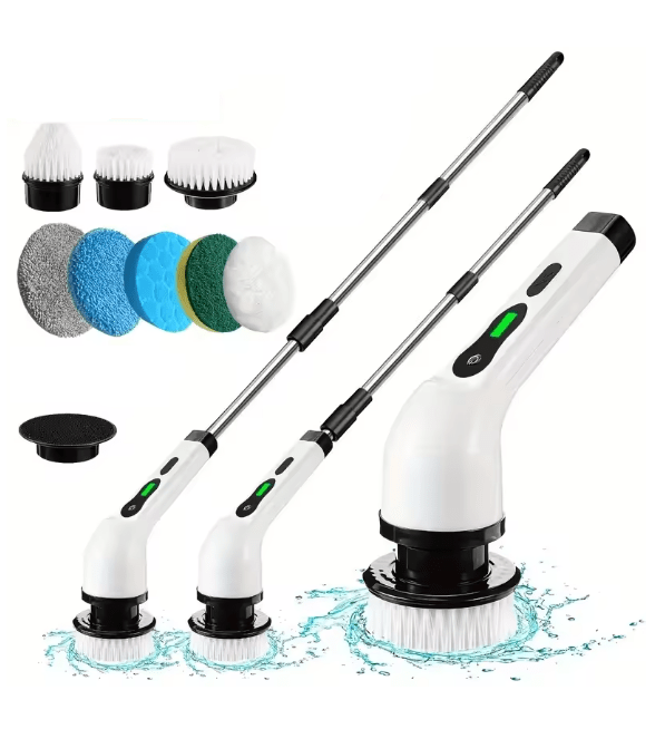 Electric Cleaning Brush JY-6010 – Powerful Spin Scrubber for Home & Kitchen