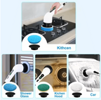 Electric Cleaning Brush JY-6010 – Powerful Spin Scrubber for Home & Kitchen