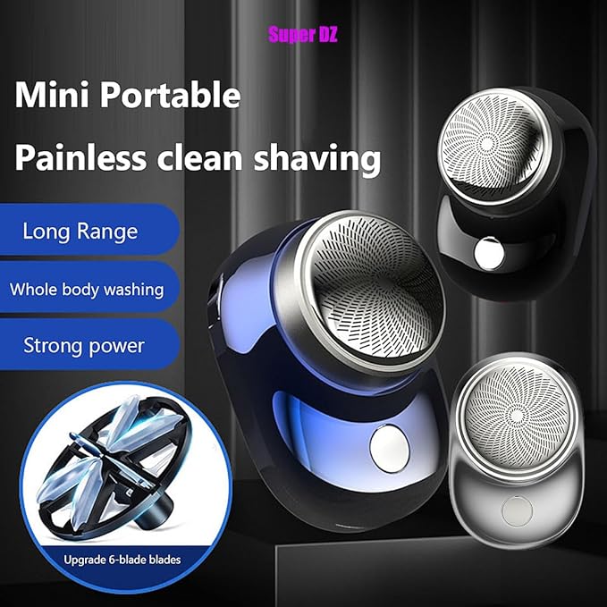 Electric Razor for Men – Smooth Shave Cordless Rechargeable Shaver