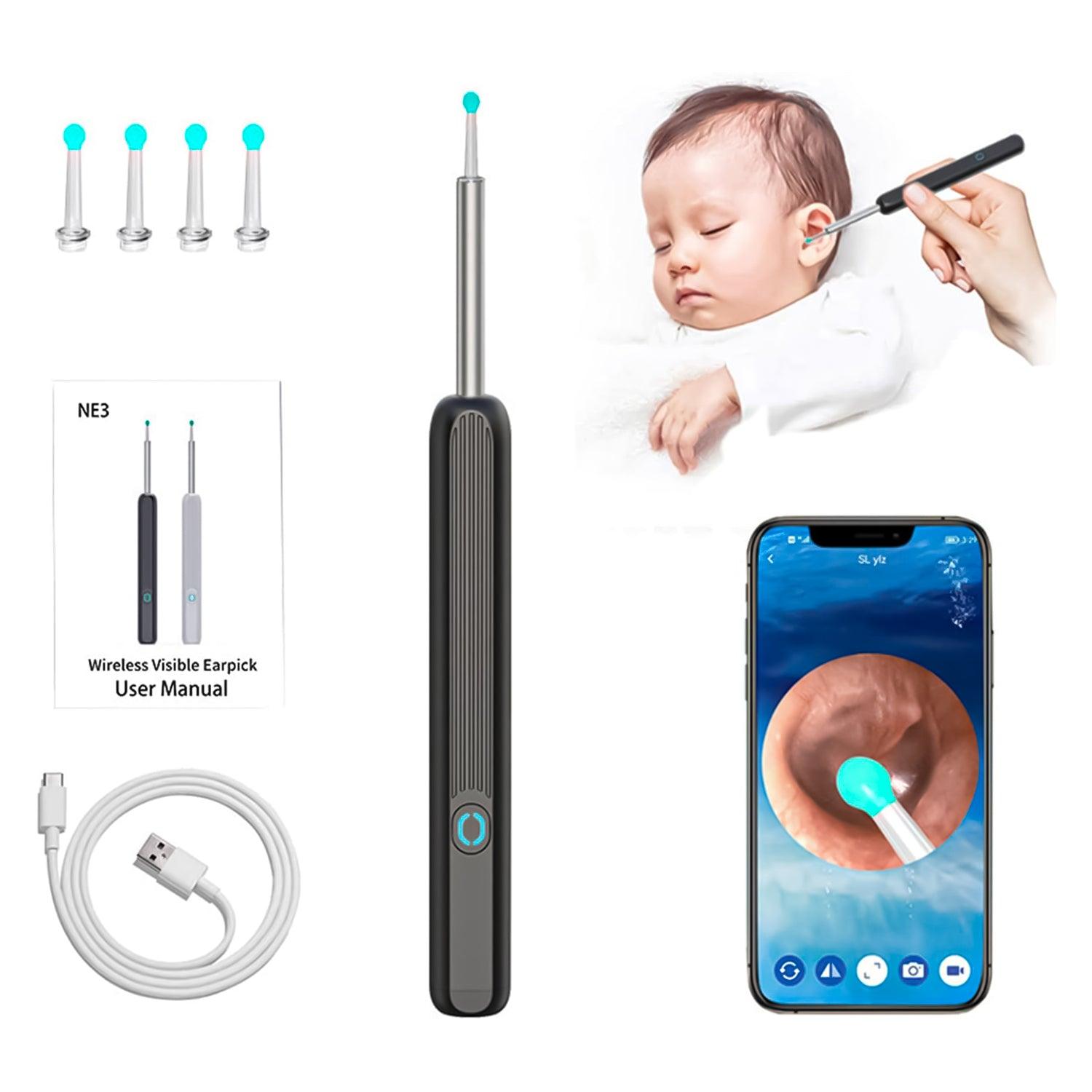 Earwax Removal Kit with LED Light & Soft Tips