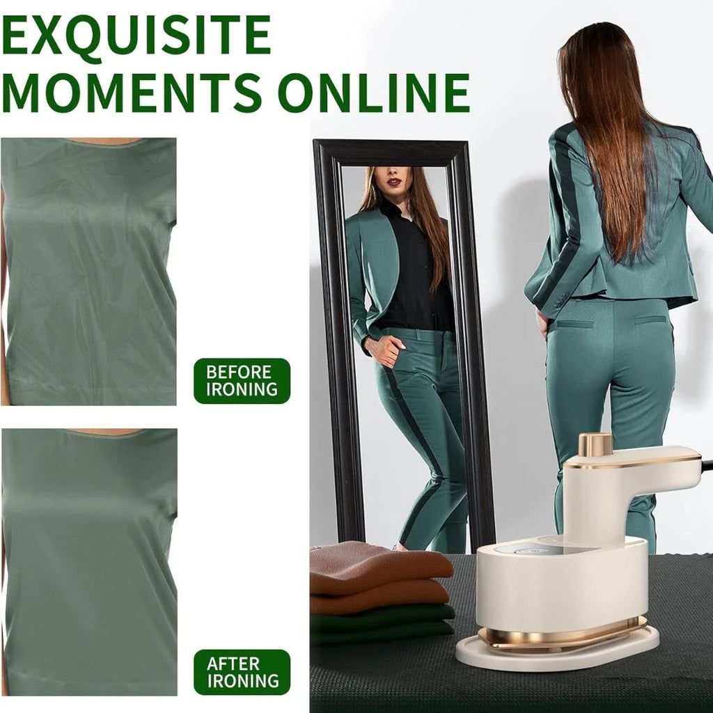 Foldable Travel Iron deep sterilization and mite removal feature — Emiravaly UAE
