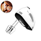 Hand mixer with attachments on a white background, inset showing bread. Emiravaly uae