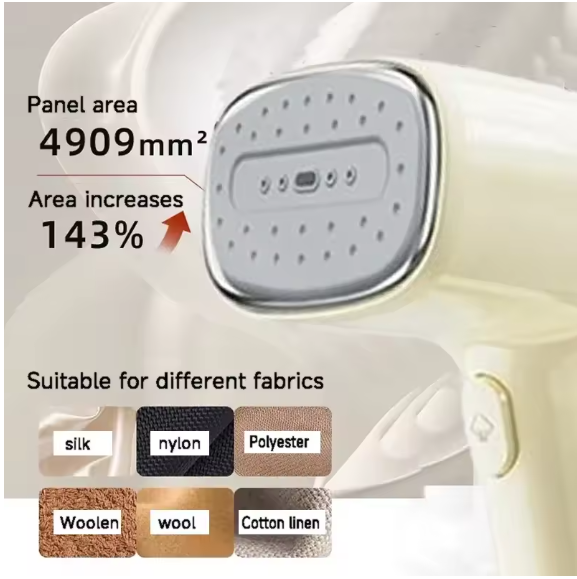 Handheld Garment Steamer 1000W – Portable Clothes & Curtain Steamer for Travel | Emiravaly UAE