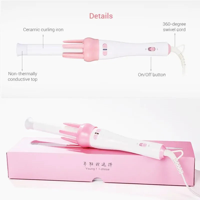 2-in-1 Hair Curler & Volumizing Hot Air Brush – Salon Blowout at Home | Emiravaly UAE