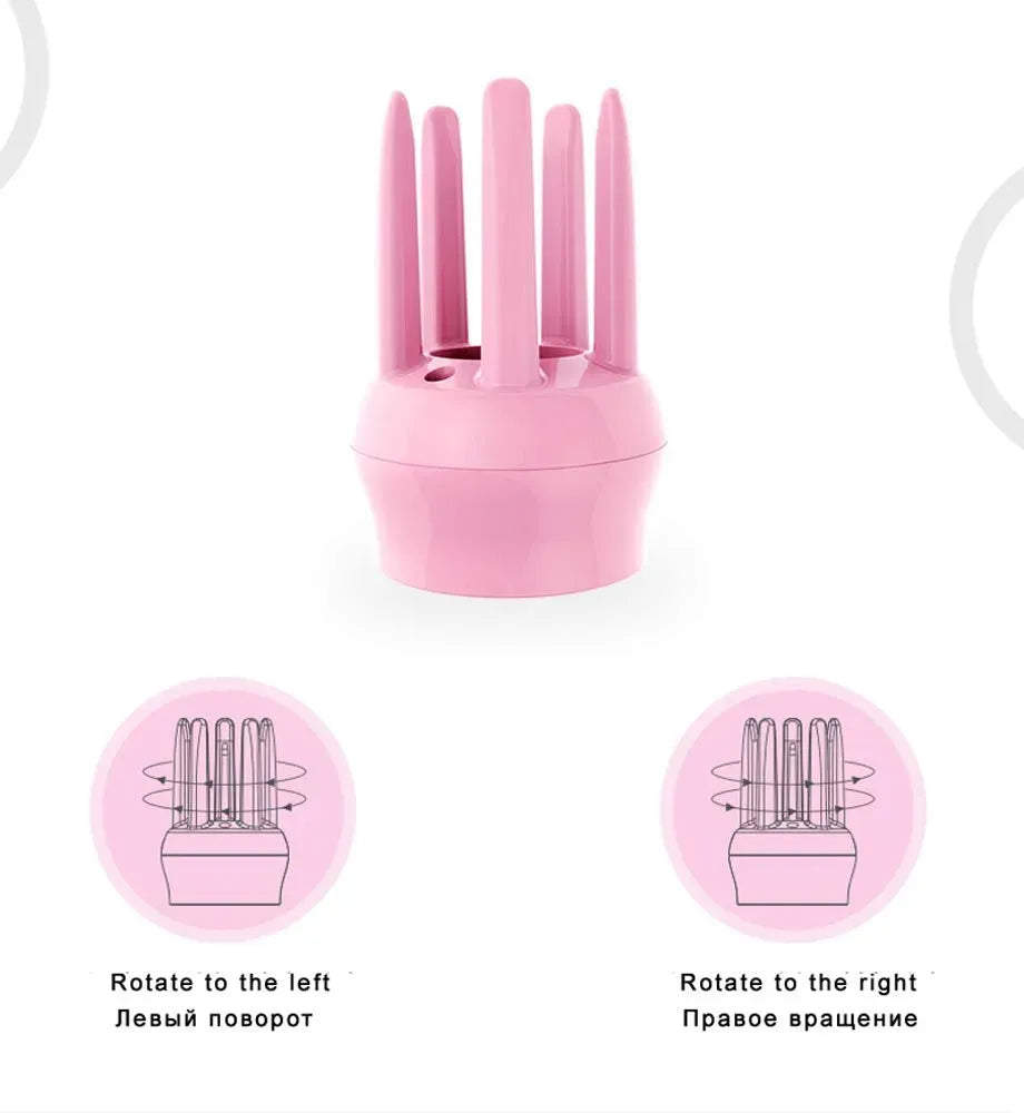 2-in-1 Hair Curler & Volumizing Hot Air Brush – Salon Blowout at Home | Emiravaly UAE
