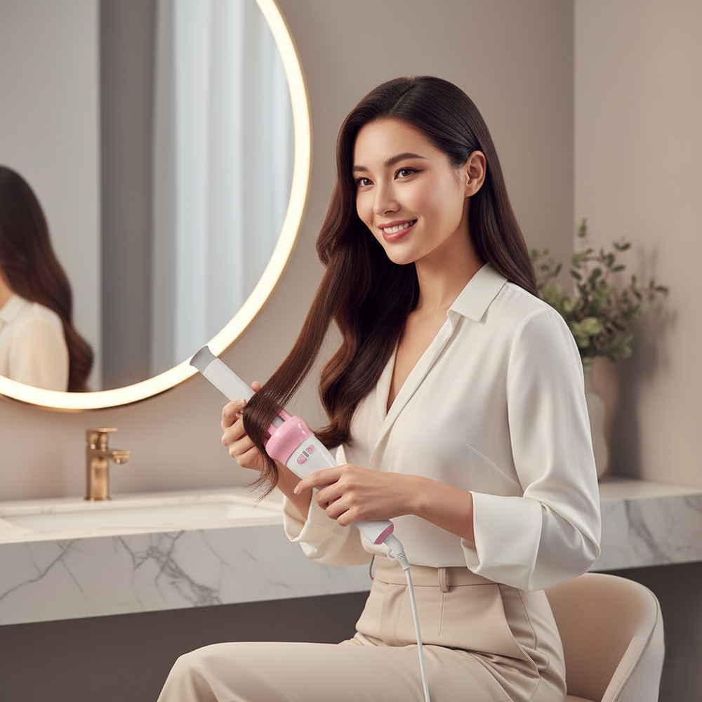 Automatic Hair Curler Stick – Effortless Curls & Waves for Women | Emiravaly UAE