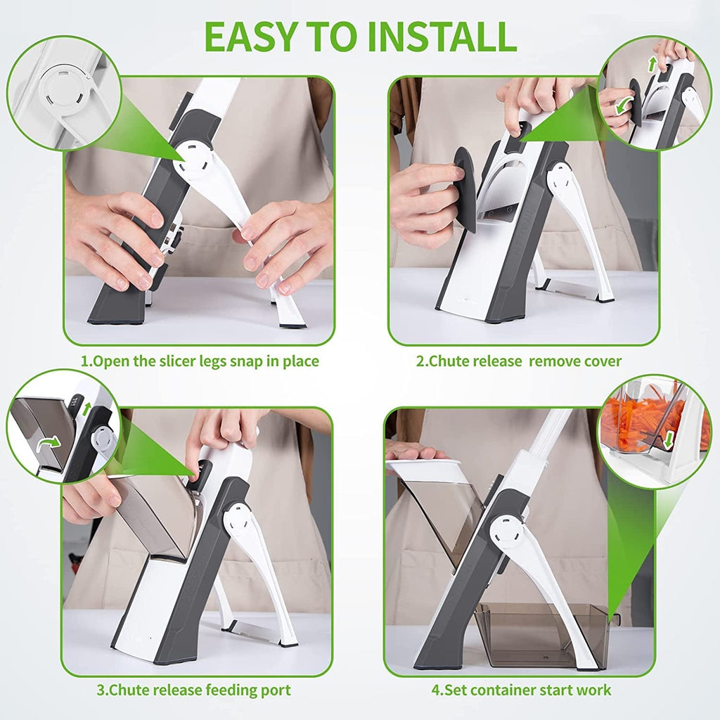 Manual Vegetable Cutter – Easy Chop & Slice Tool for Home Kitchen