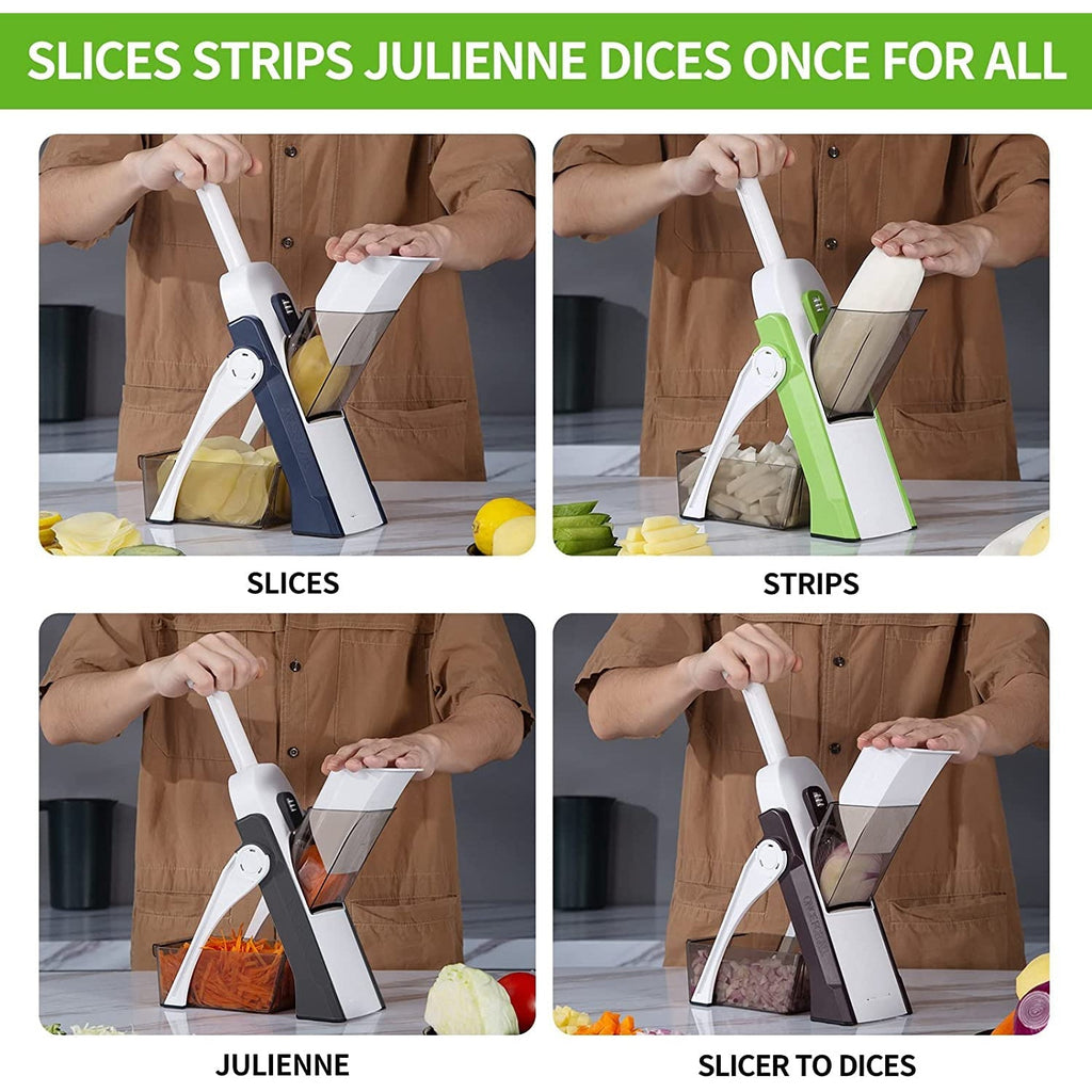 Manual Vegetable Cutter – Easy Chop & Slice Tool for Home Kitchen