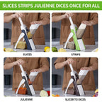 Manual Vegetable Cutter – Easy Chop & Slice Tool for Home Kitchen