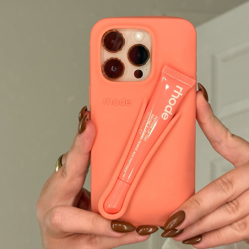 Rhode Lip Balm Mobile Case – Multifunctional Silicone Phone Cover UAE
