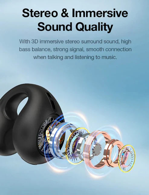 Bone Conduction Headphones – Bluetooth 5.0 Waterproof Open-Ear Sport Headset | Emiravaly UAE