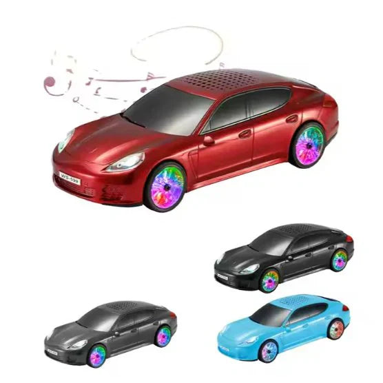 Car Model Bluetooth Speaker – Wireless Speaker with Mic, Long Battery & Clear Audio | UAE