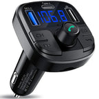 Car MP3 Bluetooth FM Transmitter – USB Charger & FM Modulator for Any Car | Emiravaly UAE