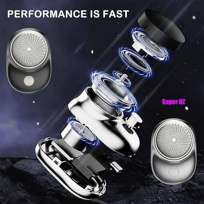 Electric Razor for Men – Smooth Shave Cordless Rechargeable Shaver