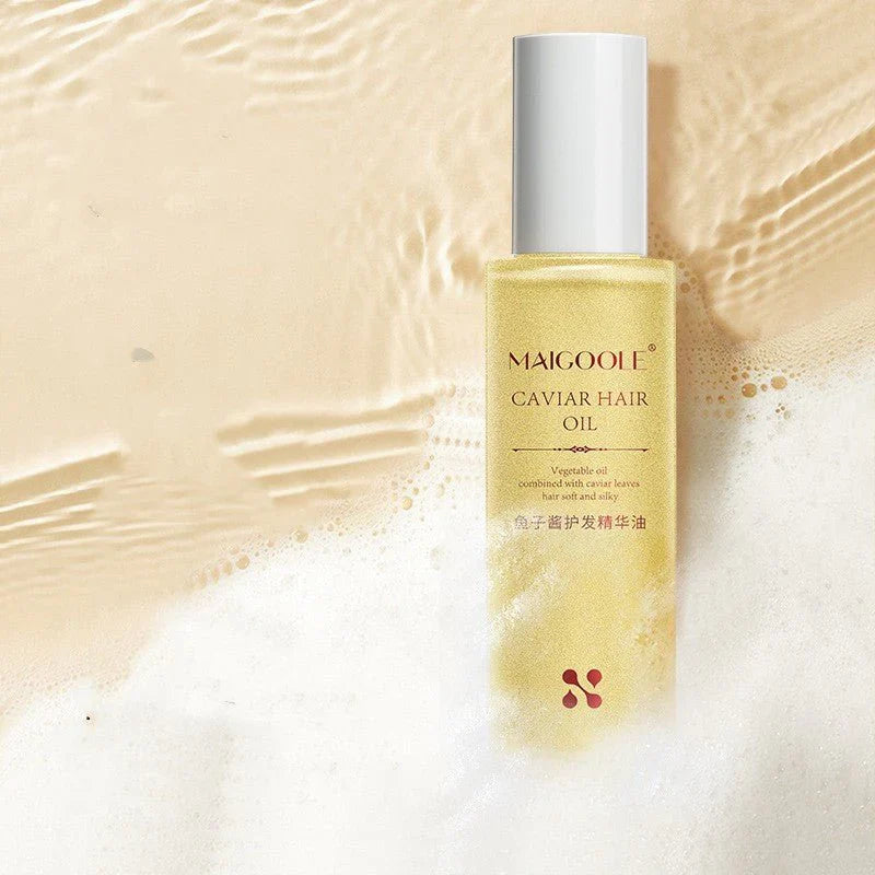 Caviar Hair Oil 80ml – Anti-Frizz, Dryness Repair & Shine Boost Treatment | Emiravaly UAE