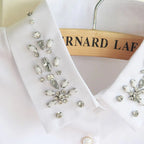 Chiffon Rhinestone Fake Collar Shawl for Women UAE | Emiravaly