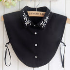 Chiffon Rhinestone Fake Collar Shawl for Women UAE | Emiravaly