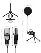 RGB Esports Desktop Microphone SF-666R – Capacitor Gaming Mic with Noise Reduction | Emiravaly UAE