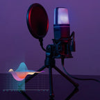 RGB Esports Desktop Microphone SF-666R – Capacitor Gaming Mic with Noise Reduction | Emiravaly UAE