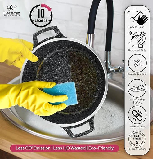 Premium Non-Stick Cookware Set – Multi-Hob Compatible Quick Heating Pots & Pans | Emiravaly UAE