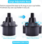 3-in-1 Car Cup Holder Food Tray with Phone Stand – Swivel Multifunctional Car Organizer | Emiravaly UAE