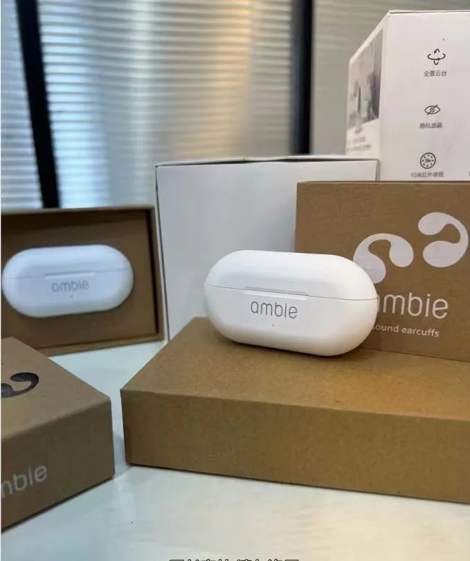 Bone Conduction Headphones – Bluetooth 5.0, 8D Surround Sound, Waterproof & Lightweight Ear-Clip Design