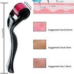 Derma Roller System – Microneedle Tool for Face, Beard & Scalp Skin Glow | Emiravaly UAE