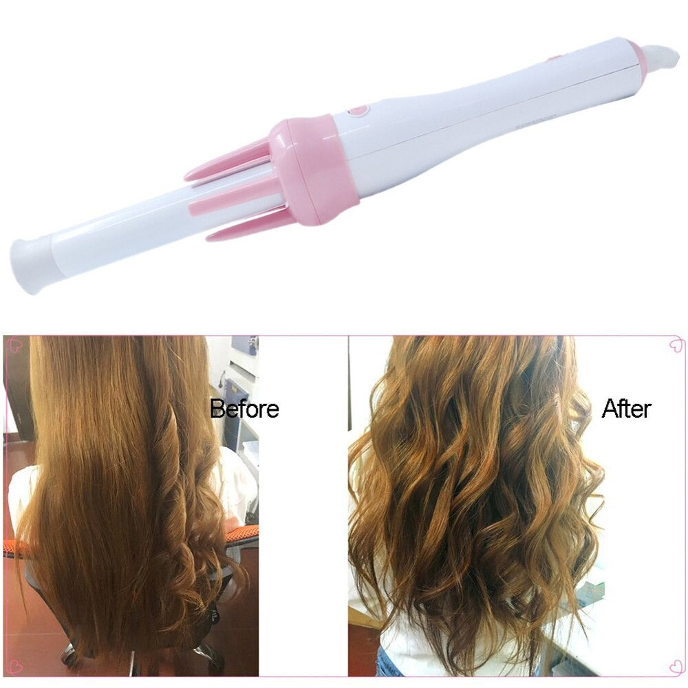 2-in-1 Hair Curler & Volumizing Hot Air Brush – Salon Blowout at Home | Emiravaly UAE