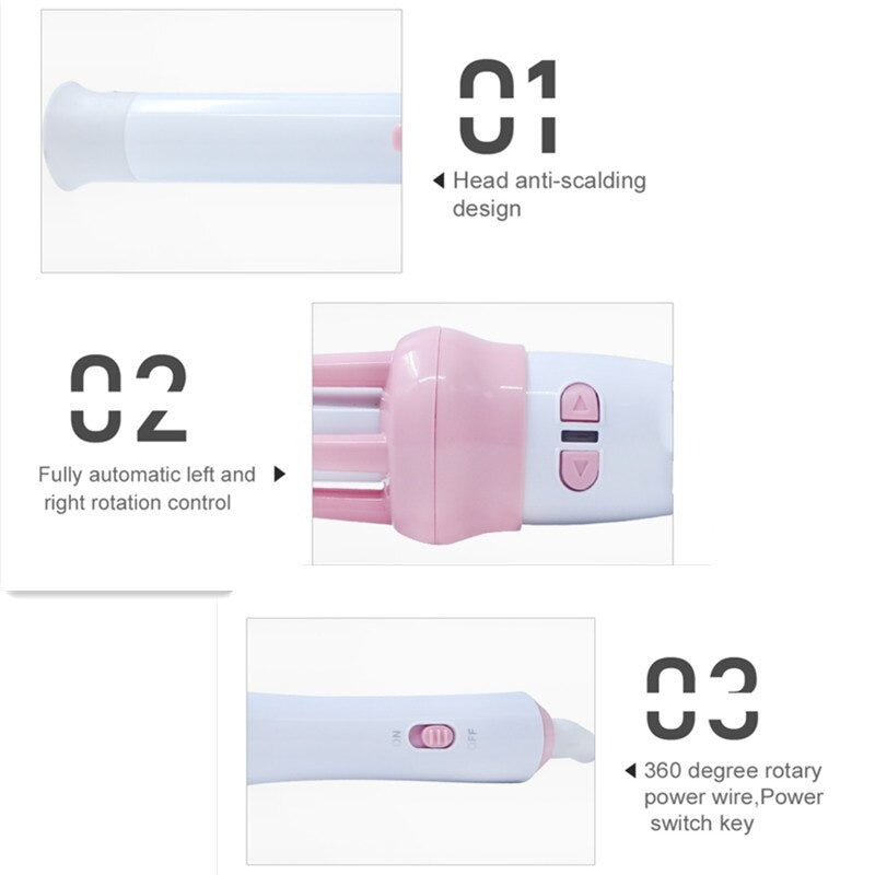 2-in-1 Hair Curler & Volumizing Hot Air Brush – Salon Blowout at Home | Emiravaly UAE