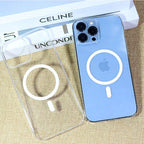 iPhone Magnetic Clear Case – MagSafe Compatible Transparent Slim Cover | Emiravaly UAE