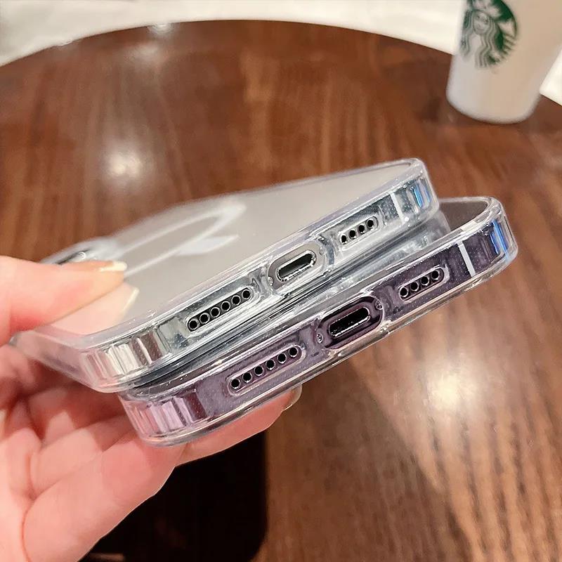 iPhone Magnetic Clear Case – MagSafe Compatible Transparent Slim Cover | Emiravaly UAE