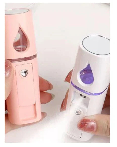 Mini Facial Steamer – 20ml Nano Mist Spray for Deep Hydration & Skin Glow | Emiravaly UAE