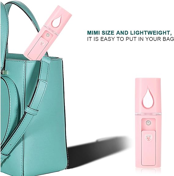 Mini Facial Steamer – 20ml Nano Mist Spray for Deep Hydration & Skin Glow | Emiravaly UAE
