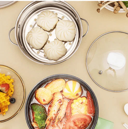Multifunctional Mini Electric Cooker – Portable Non-Stick Multi-Purpose Pot | Emiravaly UAE