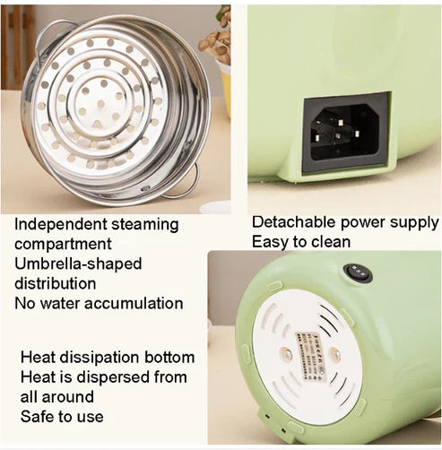 Multifunctional Mini Electric Cooker – Portable Non-Stick Multi-Purpose Pot | Emiravaly UAE