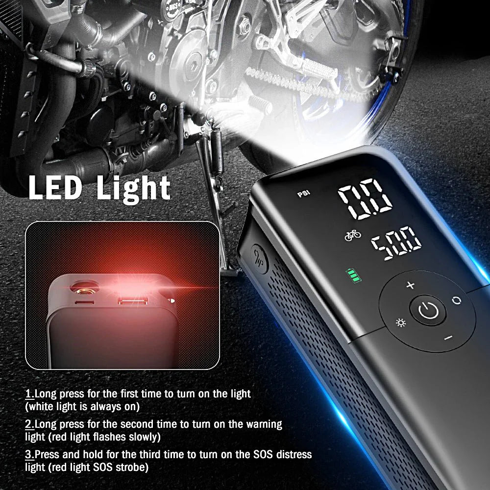 Portable Electric Air Pump - Inflate Anything, Anytime in the UAE 🇦🇪