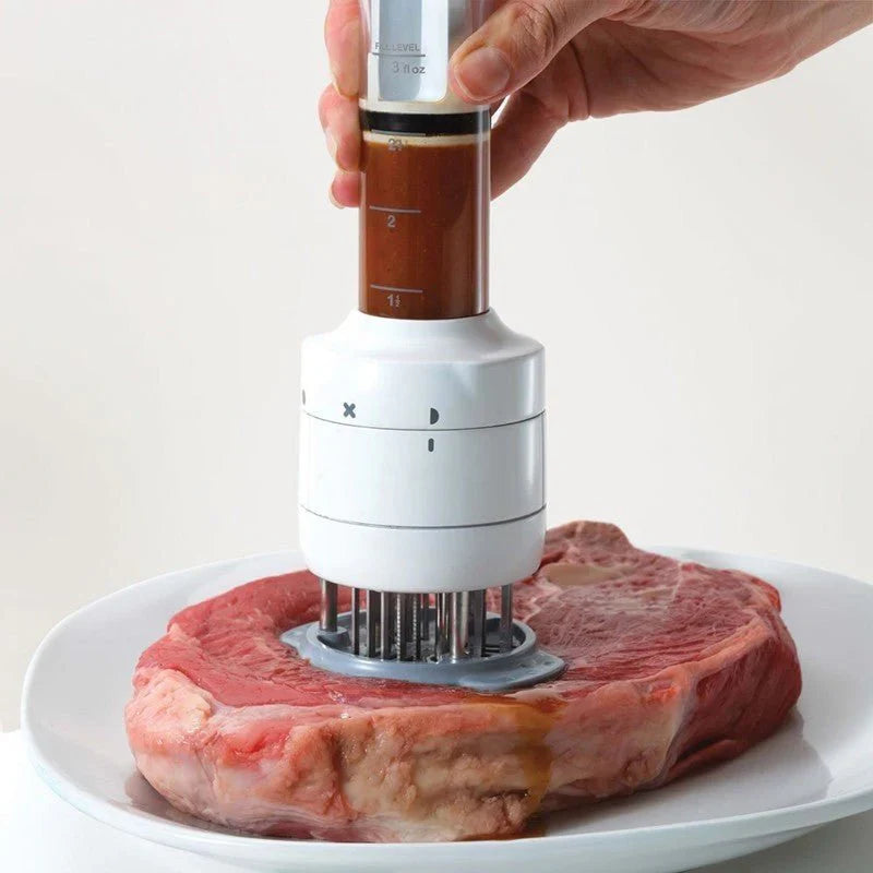 Sauces Injector UAE – Stainless Steel Meat Tenderizer & Marinade Injector Tool