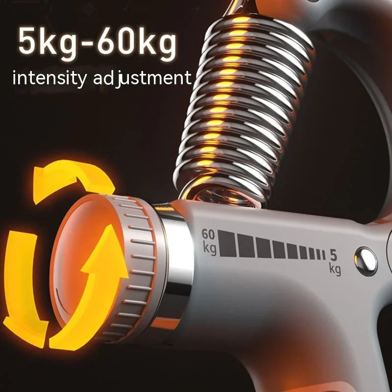 Spring Grip Strengthener for Men – Professional Hand Exerciser, Home Fitness Equipment UAE