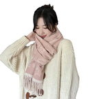 Double-Sided Cashmere Scarf for Women – Warm Winter Wrap | Cat Design | Emiravaly UAE