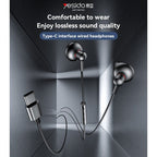 Type-C Aluminum Alloy Earphone – Premium Wired Hi-Fi Audio for USB-C Devices | Emiravaly UAE